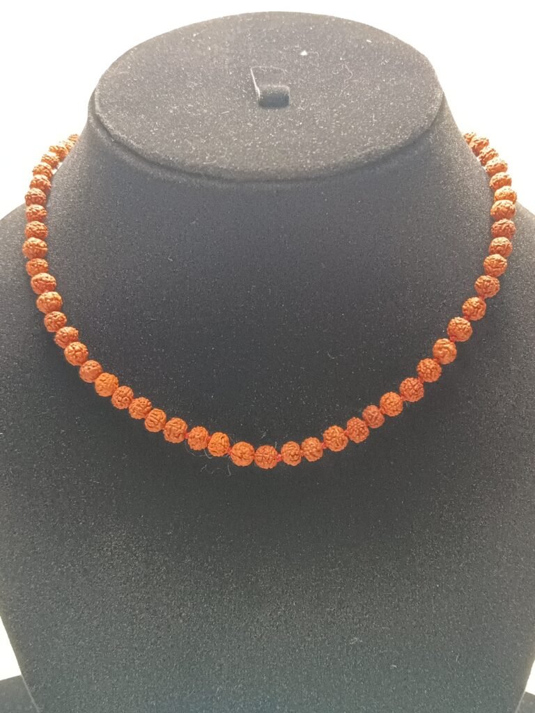 natural Rudraksha Mala 5mm