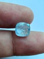 natural blue sapphire 5.52 carat