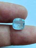 natural blue sapphire 5.52 carat