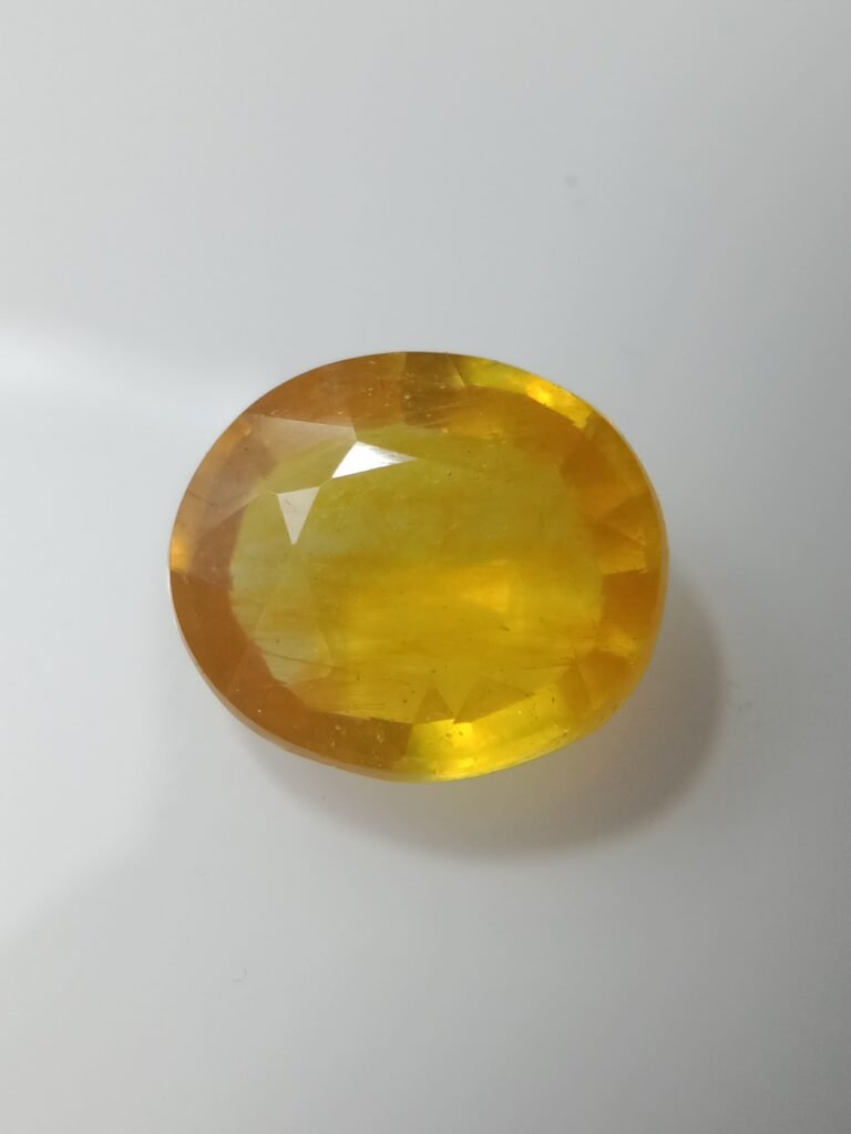 yellow sapphire pukhraj