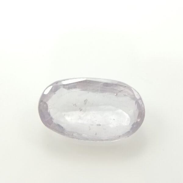 safed pukhraj, white sapphire 3.25 ratti