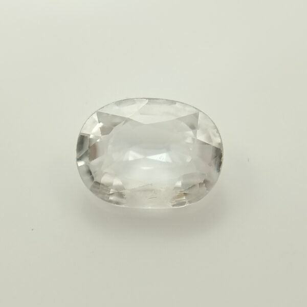 natural zircon white colour 3.25 ratti