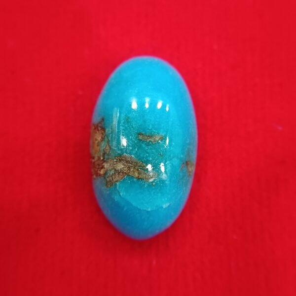 Turquoise Stone (Firoja) 10.76 Carat/ 11.50 Ratti