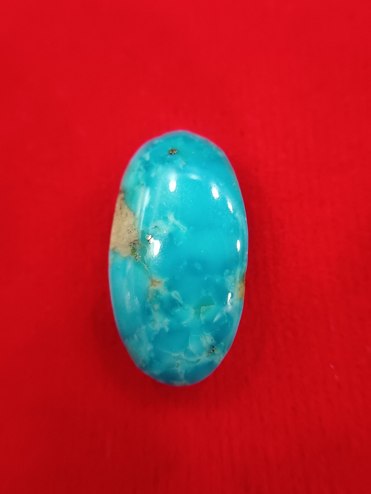 Turquoise Stone (Firoja) 11.52 Carat/ 12.50 Ratti