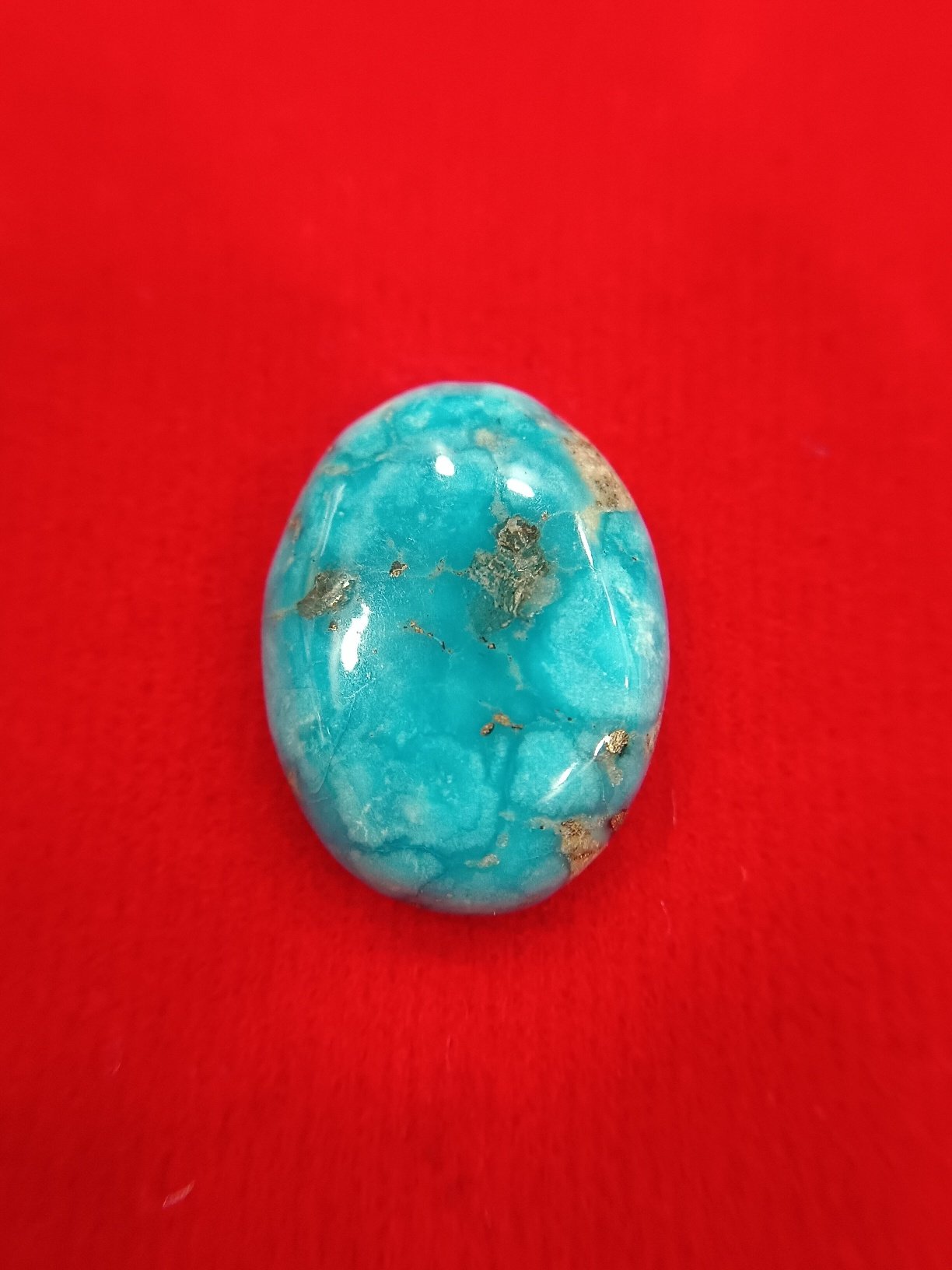 Turquoise Stone (Firoja) 13.26 Carat/ 14.50 Ratti