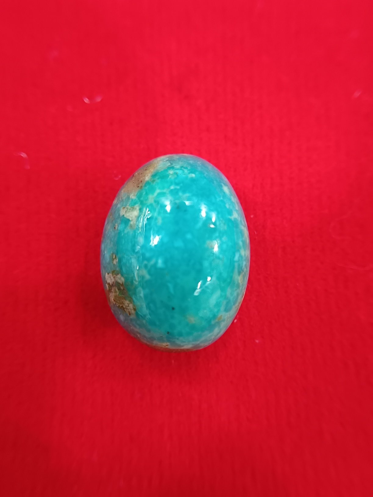 Turquoise Stone (Firoja) 15.46 Carat/ 17.00 Ratti