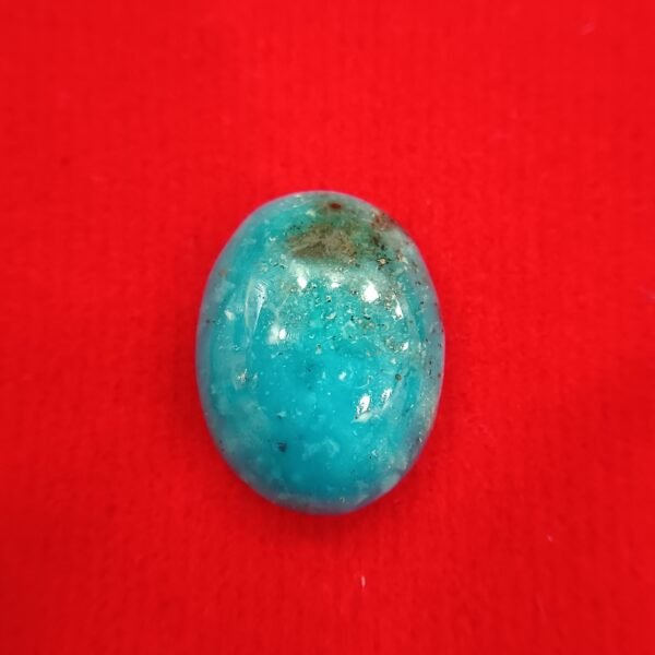 Turquoise Stone (Firoja) 6.37 Carat/ 7.00 Ratti