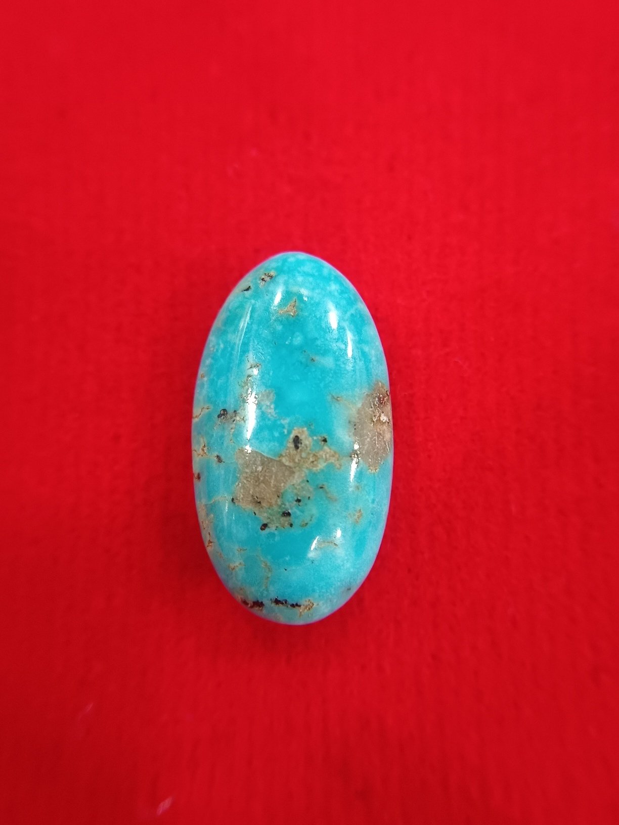 Turquoise Stone (Firoja) 6.80 Carat/ 7.50 Ratti