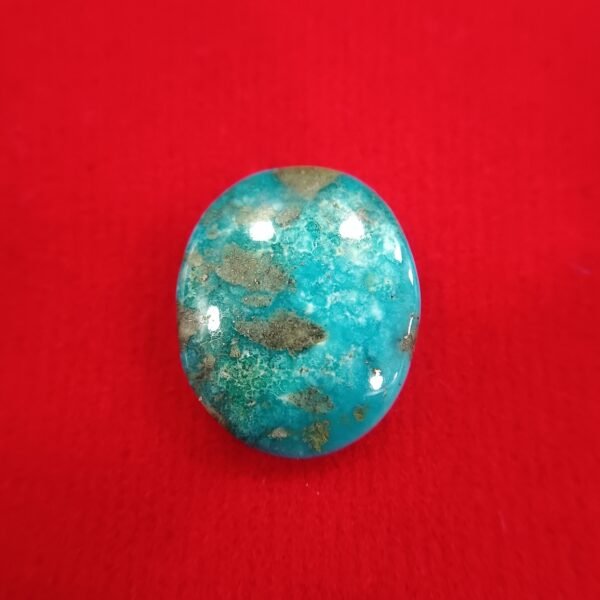 Turquoise Stone (Firoja) 7.94 Carat/ 8.50 Ratti