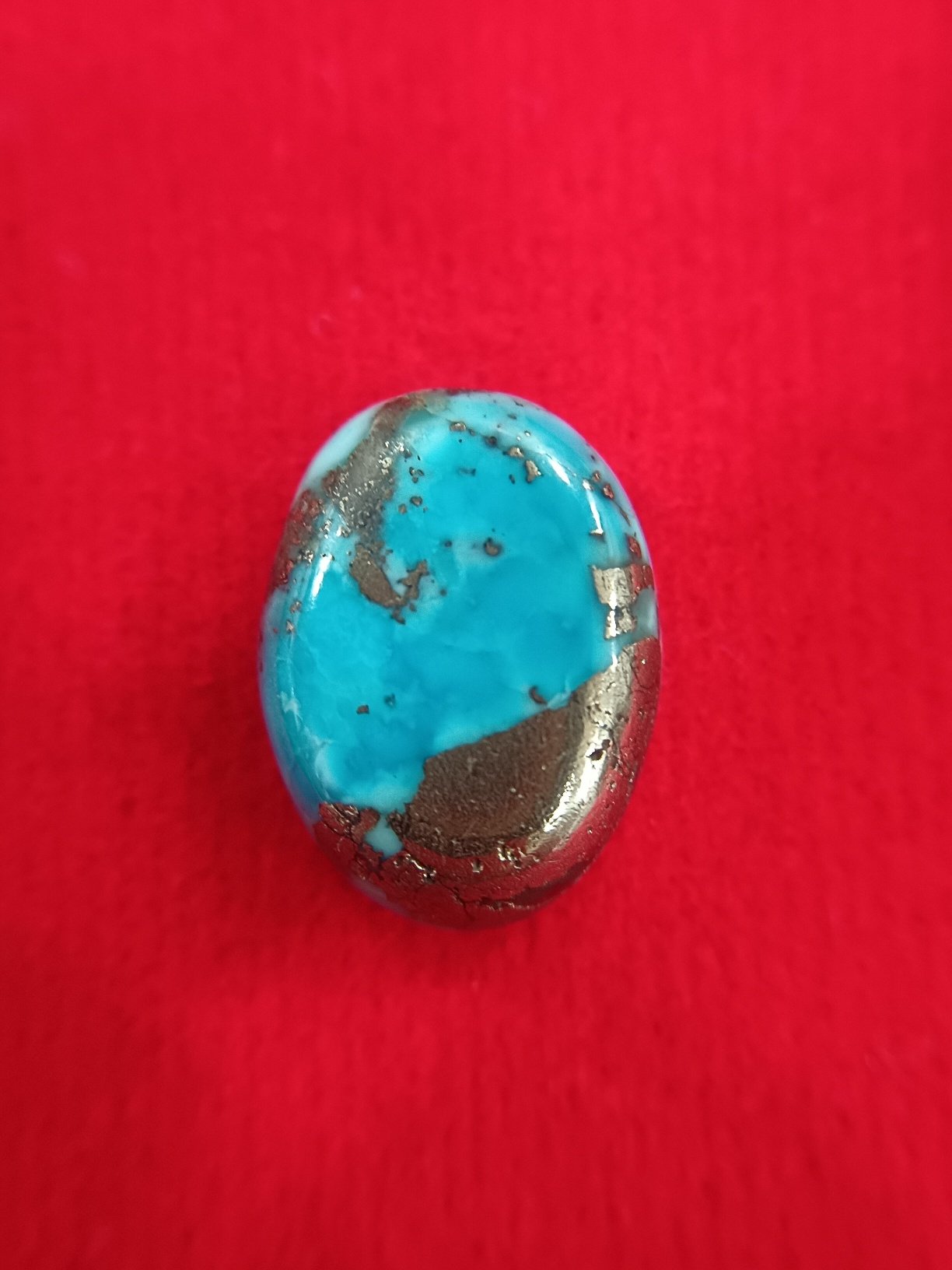 Turquoise Stone (Firoja) 9.00 Carat/ 10.00 Ratti