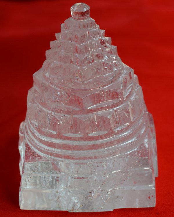 Natural Sphatik Shri Yantra 296 gm