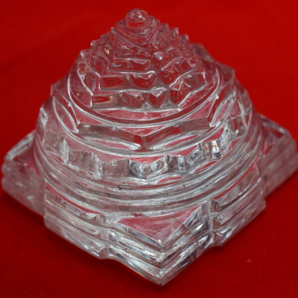 Natural Sphatik Shri Yantra 87 gm