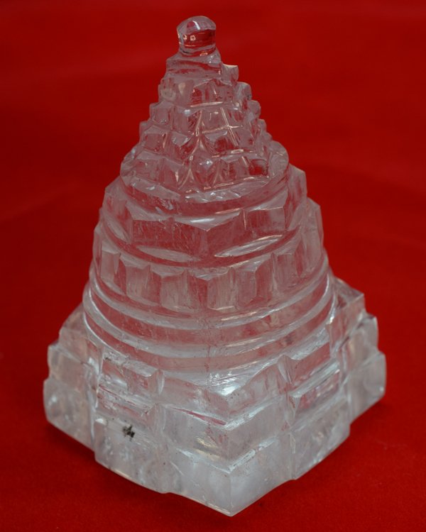 Natural Sphatik Shri Yantra 145 gm