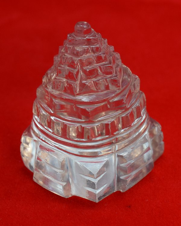 Natural Sphatik Shri Yantra 49 gm