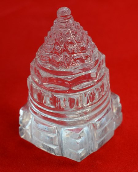 Natural Sphatik Shri Yantra 57 gm