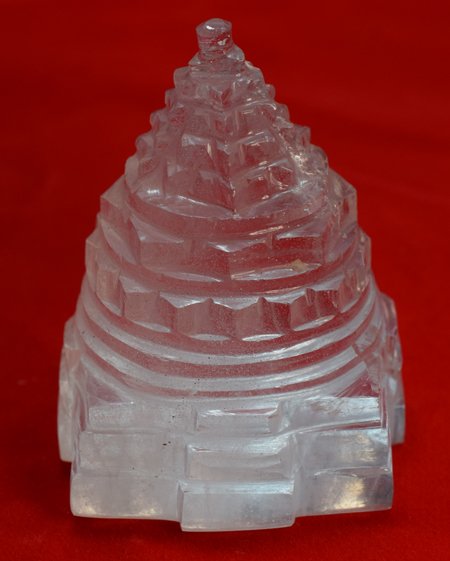 Natural Sphatik Shri Yantra 136 gm