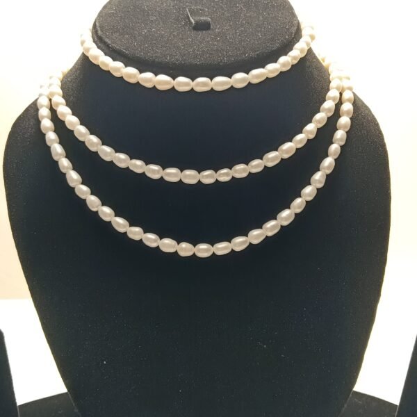 pearl mala small size 3 string