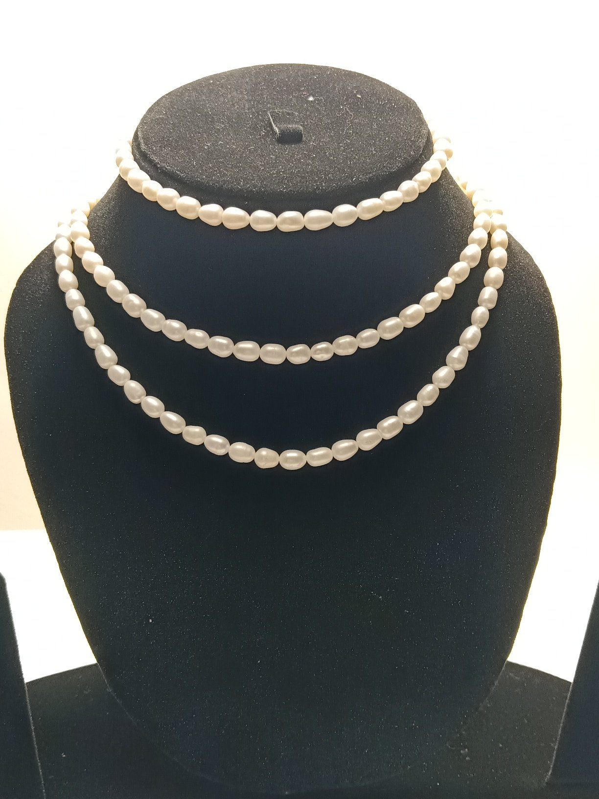 pearl mala small size 3 string