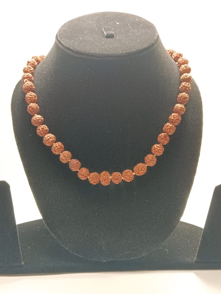 original rudraksha mala 9mm