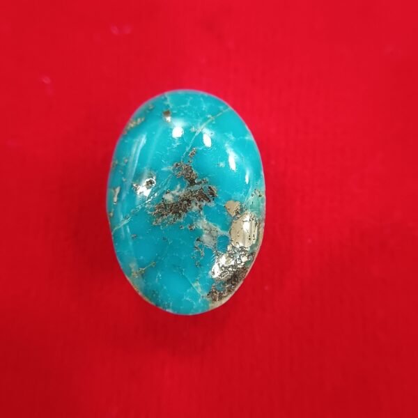 Turquoise Stone (Firoja) 19.40 Carat/ 21.50 Ratti