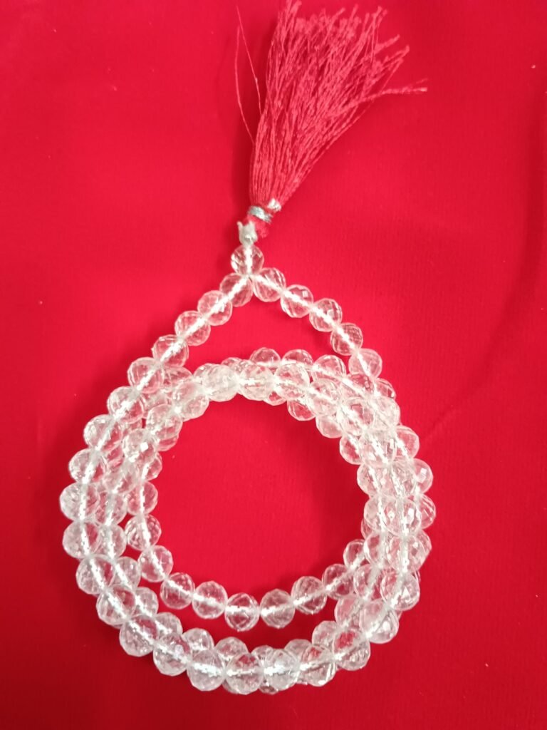 Sphatik Mala Cut 49.170 gm