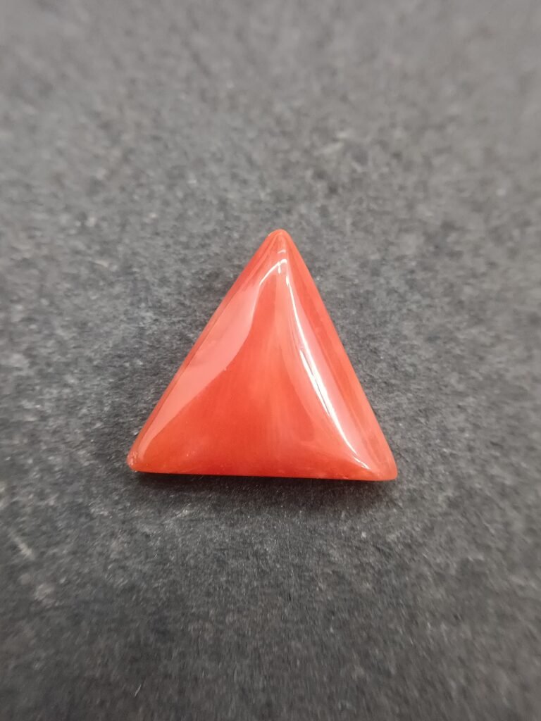 red Moonga 6.11 Carat/6.50 Ratti