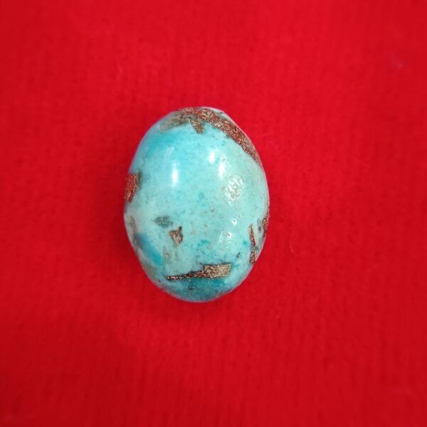 Turquoise Stone (Firoja) 6.46 Carat/ 7.00 Ratti