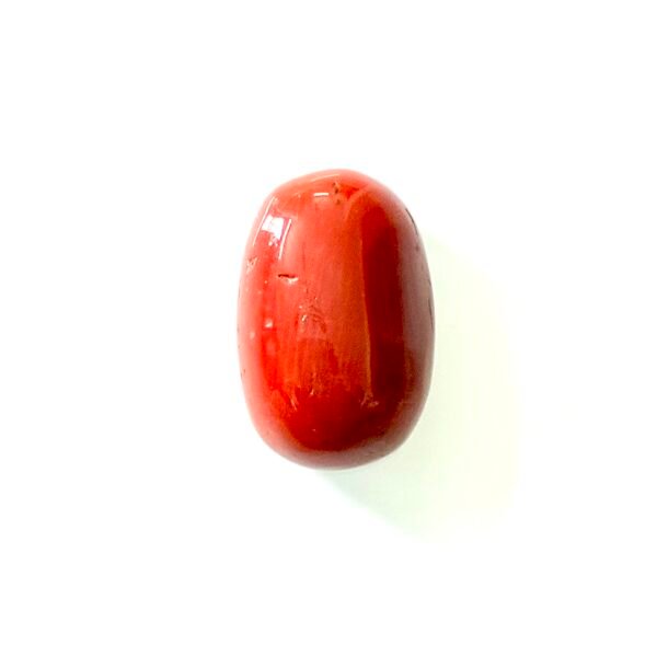 red coral moonga oval shape- GA8431