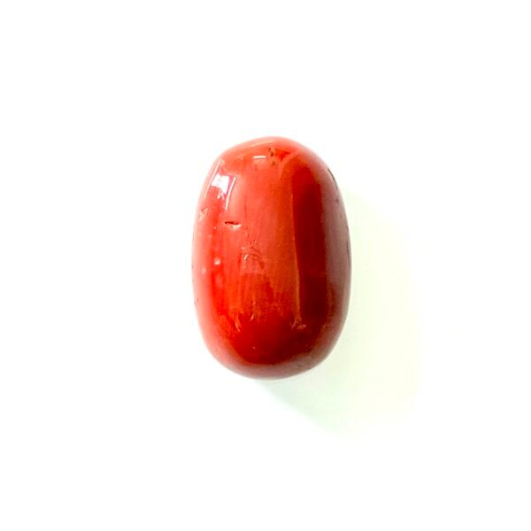 red coral moonga oval shape- GA8431