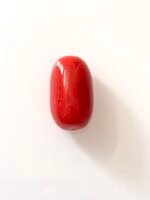 red coral moonga oval shape- GA0727