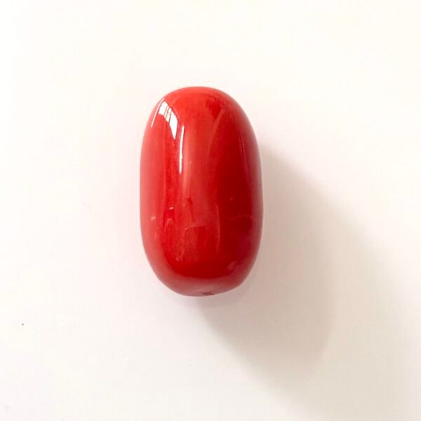 red coral moonga oval shape- GA0727