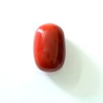 red coral moonga oval shape- GA8433