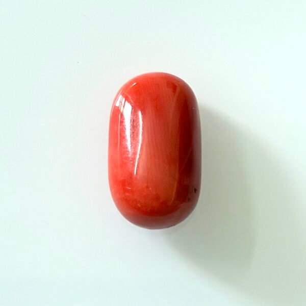 red coral moonga oval shape- GA8430