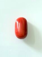 red coral moonga oval shape- GA8430