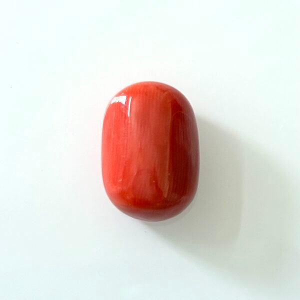 9.20 carat oval coral - gemadda