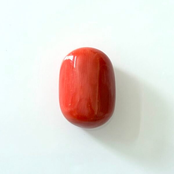 9.20 carat oval coral - gemadda