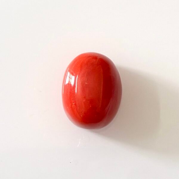red coral moonga oval shape- GA0724