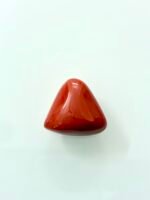 red coral moonga triangular shape- GA8440