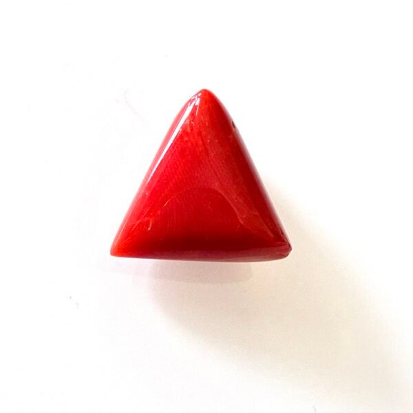 red coral moonga tringular shape- GA8446