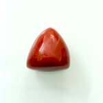 red coral moonga triangular shape- GA8438