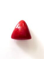 red coral moonga triangular shape- GA8447