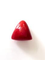 red coral moonga triangular shape- GA8447