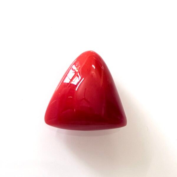 red coral moonga triangular shape- GA8447