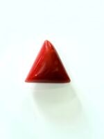 red coral moonga triangular shape- GA8439