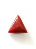red coral moonga tringular shape- GA8443