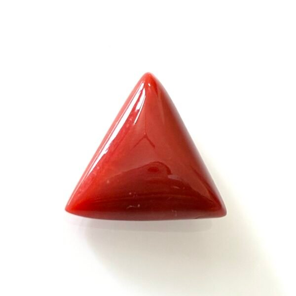 red coral moonga tringular shape- GA8443
