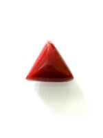 red coral moonga triangular shape- GA8436