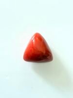 9.25 carat triangular coral, red colour