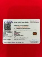 Certificate of brown gomed- GA1447