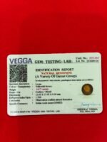 Certificate of brown gomed- GA1464